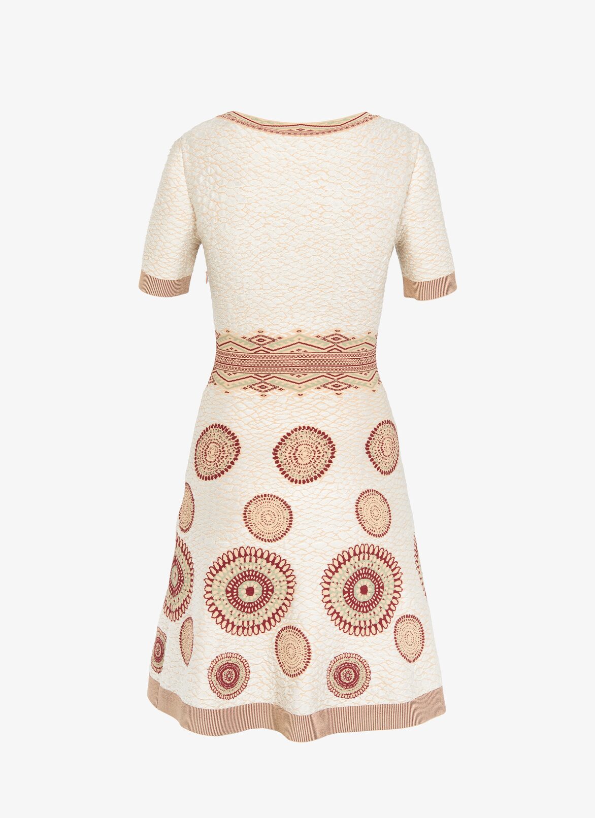 Dresses ALAÏA WHITE/BURGUNDY DRESSES